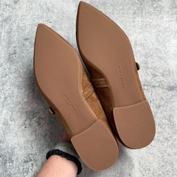 Veronica Beard Selene Charms Pointed Toe Flat 9 - Picture 5 of 6